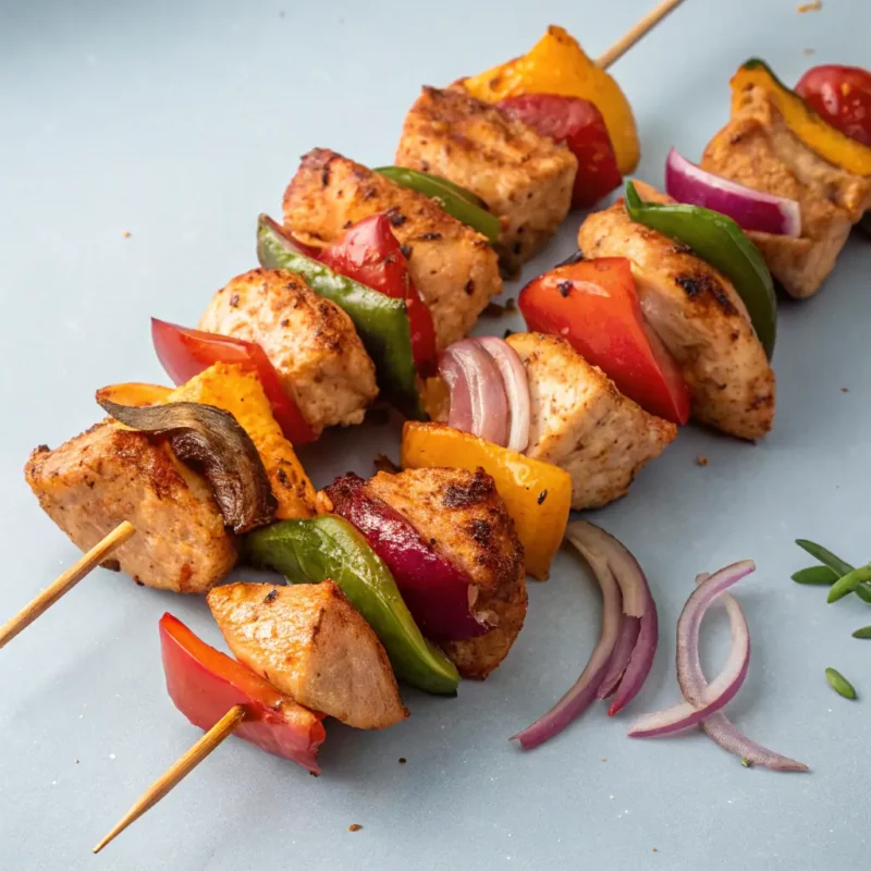Marinated Chicken Skewers